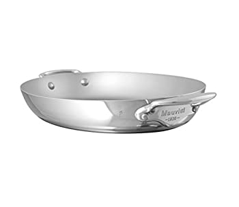 【中古】【インポート品・未当てはめる】Mauviel M\u0027cook Stainless Steel 30糎 Oval Pan