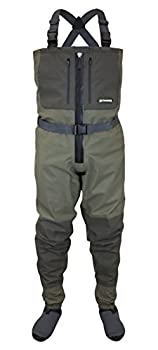 【中古】【輸入品・未使用】(Medium) - COMPASS 360 Deadfall Z Zippered Stockingfoot Breathable Chest Wader｜スカイマーケットプラス