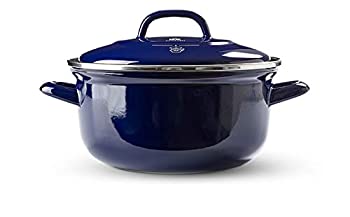 【中古】【輸入品・未使用】BK ビーケー 「 ザ・ダッチ ダッチオーブン 」 ホーロー鍋(両手鍋) 22cm 蓋付 【IH対応】(ロイヤルブルー) THE DUTCH DUTCH OVEN CC002465-001 29,052円