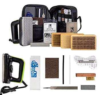 【中古】【輸入品・未使用】Demon Complete Ski Tune Kit with Wax and Brush Kit- Snowboard Tuning Kit