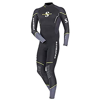 【中古】【インポート品・未当て嵌める】Scubapro運動競技Steamer 2.5?MMメンズ、黒いこと/黄色 3X-Large