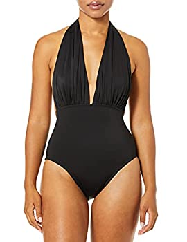【中古】【輸入品・未使用】Norma Kamali レディース ホルター ローバック ミオ US サイズ: Large カラー: ブラック