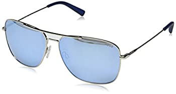 【中古】【インポート品・未当て嵌める】Revo 偏光黒眼鏡 ハー赤ちょうちん 航海士ひな形 60粍 アビエイター US 大きさ: Blue Water 色つや: しろがね色