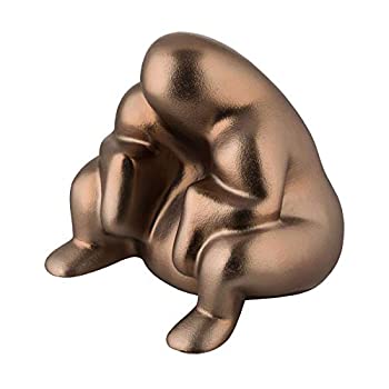 【中古】【輸入品・未使用】Alessi Dedec ドアストップ ブラウンメタル｜スカイマーケットプラス