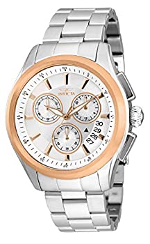 【中古】【輸入品・未使用】Invicta Specialty メンズ 45mm ステンレススチール シルバー 文字盤 クォーツ 30814