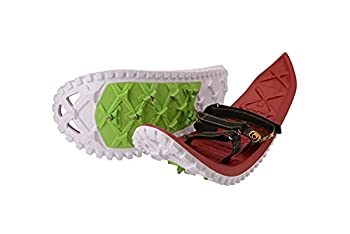 【中古】【インポート品・未当てはめる】三日月エチレン醋酸ビニルコポリマーフォームスノーシューズ Womens 7 to Mens 14 赤いこと