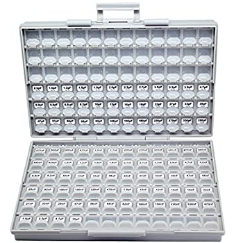 【中古】【輸入品・未使用】AideTek SMD 0603 コンデンサキット 100値 50個/バリュー 1%サンプルコンデンサキット ボックス内販売 エンクロージャデザイナーキット NPO Y5v｜スカイマーケットプラス