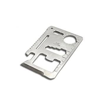 【中古】【輸入品・未使用】11 in 1 Pocket Survival Credit Card Multi-Tool by WICOO