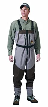 【中古】【インポート品・未当てはめる】Caddis Northern Guide ファスナー式 通気性 ストッキングフット ウェーダー XXL スタウト