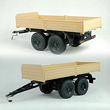 【中古】【輸入品・未使用】T003 デュアル車軸トレーラーキット スケーラトラック用LEDライト付き (2軸 ライト付き)|スカイマーケットプラス