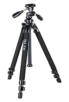 【中古】【インポート品・未当て嵌める】SLIK Pro 400DX 三脚架脚 - 3通い路食パン/ティルトクイックリリースヘッド 鏡鑑受け答え/デジタル一眼二眼レフ写真機用 Sony Nikon Canon Fuji 写真機用