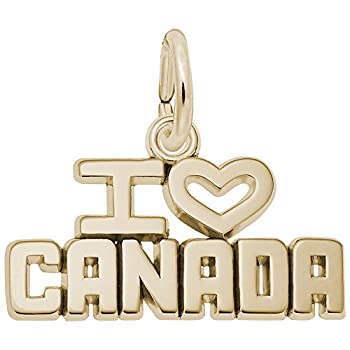 【中古】【インポート品・未当て嵌める】I Love Canada引きつける、引きつける腕輪と首飾り用