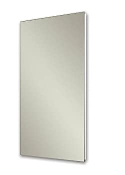 【中古】【インポート品・未当て嵌める】Jensen 1035p24wh Cove Frameless Medicine Cabinet with Polished銀鏡、16inby 66.04?コマーシャル、白いこと