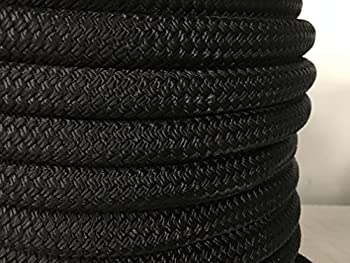 【中古】【輸入品・未使用】1?%ﾀﾞﾌﾞﾙｸｫｰﾃ%ブラックダブルで使用可能な編組ナイロンロープ、50フィート、100フィートと150フィート ブラック｜スカイマーケットプラス