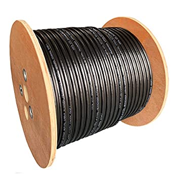 【中古】【輸入品・未使用】Dripstone 4ペア 空中電話CAT6 ケーブル スチール製メッセンジャー付き (500フィート) 屋外 紫外線防止ワイヤー