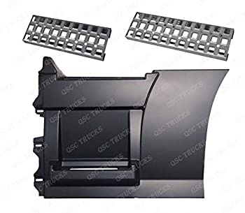 【中古】【輸入品・未使用】QSC リアステップフェアリングパネル 左運転席側 ボルボトラック VNL メタルペダル付き