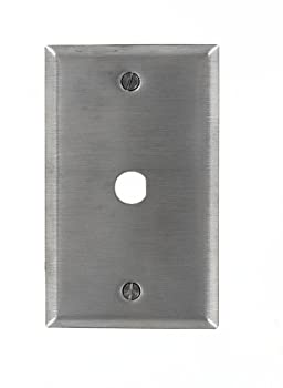【中古】【輸入品・未使用】Leviton 844444-40 1組 ステンレススチールメタルウォールプレート サテン仕上げ 標準サイズ ステンレススチール|スカイマーケットプラス