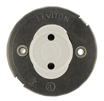 【中古】【輸入品・未使用】Leviton 23518スタンダード蛍光ランプホルダー、ホワイト