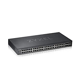 【中古】【輸入品・未使用】Zyxel 48-Port Gigabit Ethernet NebulaFlex Smart Managed Switch | 4X RJ-45/SFP Ports | Metal | Limited Lifetime [GS1920-48v2]