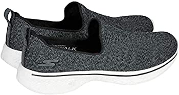 【中古】【インポート品・未当てはめる】Skechers Ladies\u0027 Go Walk Slip On Shoe (6%ｶﾝﾏ% Black)