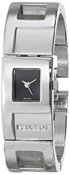 【中古】【インポート品・未当て嵌める】[プジョー] Peugeot ウオッチ Women\u0027s Silver-Tone Cuff Watch 石英 750S レディース [並行輸入品]