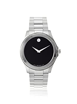 【中古】【インポート品・未当て嵌める】Movado Men\u0027s 605746 Sport Silver/Black Stainless Steel Watch