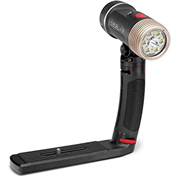 【中古】【インポート品・未当てはめる】SeaLife SL670 Sea Dragon 2100 UW 活動写真/録画媒体 ダイブライトキット 手持ち部分、シングル御盆、SL924 Sea Dragon容れもの属する