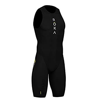 【中古】【インポート品・未当て嵌める】ROKA メンズ Viper Pro スイムスキン 水浴び トライアスロン用 スポーツ・アウトドア-競技水着