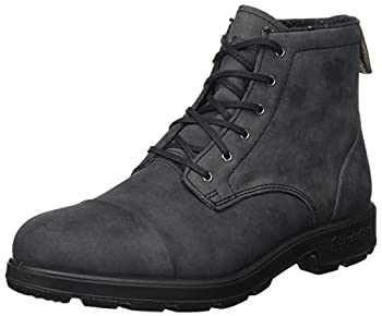 【中古】【輸入品・未使用】Blundstone レースアップオリジナルシリーズ ローヒールブーツ - 素朴なブラック US サイズ: 10 Women/8 Men カラー: ブラック