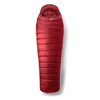 【中古】【インポート品・未当て嵌める】Rab Ascent 落ちこむ断熱寝袋 難民キャンプやうしろ側荷造り用 カイエン 34度 ロング 左チャック