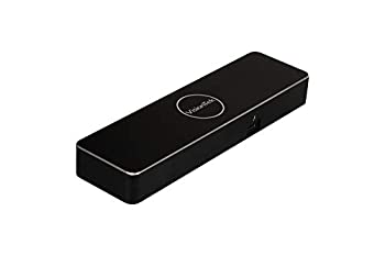 【中古】【インポート品・未当てはめる】VisionTek VT5000 デュアル 4K Thunderbolt 3 管する 万覚え帳マイコン 縛ステイション 87W ワット数ふり出し プラグアンドプレイ HDMI DisplayP