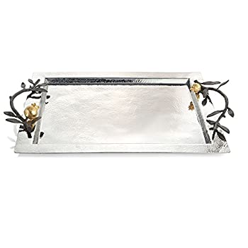 【中古】【輸入品・未使用】Michael Aram Pomegranate Serving Tray%ｶﾝﾏ% Multicolor by Michael Aram｜スカイマーケットプラス