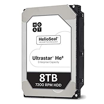 【中古】【インポート品・未当て嵌める】HGST 8結核症 UltraStar HE8 SATA 7200 RPM 128MB 3.5 inch 25.4MM Ultra 512E SE その他-日用品雑貨・文房具・手芸