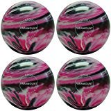 【中古】【輸入品・未使用】EPCO Candlepin Bowling ball- Marbleized???マゼンタ、ブラック&ホワイト4つボール 4 1/2 inch- 2lbs. 5oz.｜スカイマーケットプラス