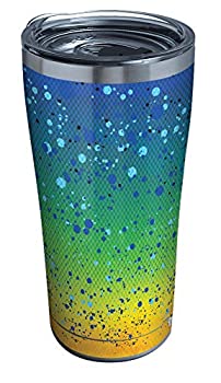 【中古】【輸入品・未使用】Tervis Mahi パターン 3重壁断熱タンブラー 1個 (1パック) ステンレススチール