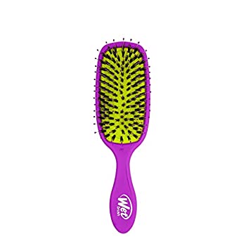【中古】【インポート品・未当て嵌める】Wet Brush Shine Enhancer Hair Brush - Purple - Exclusive Ultra-soft IntelliFlex Bristles - Glide Through Tangles With Ease For All Hair