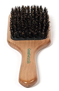 【中古】【輸入品・未使用】イノシシ毛のヘアブラシ