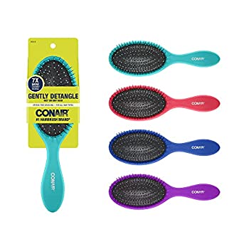 【中古】【インポート品・未当て嵌める】Conair Detangling Cushion Brush Set%ｶﾝﾏ% 3pc (Colors May Vary)