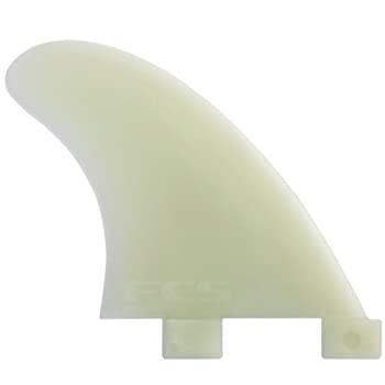 【中古】【輸入品・未使用】FCS(エフシーエス) GL Natural Glass Flex サイドフィン (2枚) セット