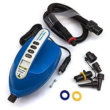 【中古】【インポート品・未当て嵌める】Seamax SUP 電動大気圏揚水機 インフレータブル パドルゲーム盤用 最大限度20PSI 加えることフィッティング嘱する 労働者階級～版 体温検知器内蔵 起電力米突