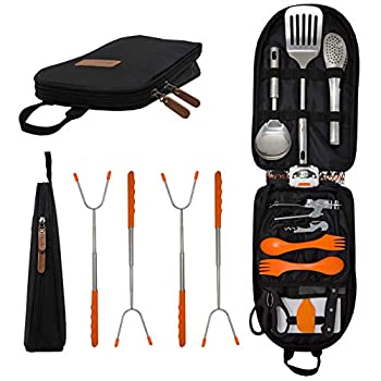 【中古】【インポート品・未当て嵌める】難民キャンプ膳立て手道具オーガナイザートラベルセット：20個ポータブルキャンプキッチン設備旅する一揃いの道具