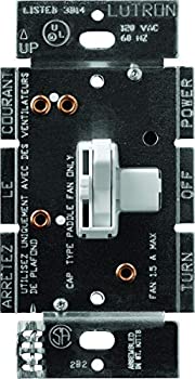 【中古】【インポート品・未当て嵌める】Lutron TGFSQ-FH-WH Toggler Fan Speed Control White by Lutron
