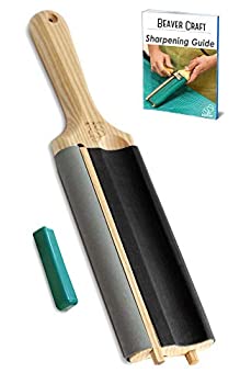 【中古】【輸入品・未使用】BeaverCraft LS5P1木彫り 革砥 木彫り ガウジ フックナイフ 研ぎ工具 革砥キット レザーパドル 革砥彫り工具 研ぎキット 研磨剤入り 研ぎ器｜スカイマーケットプラス