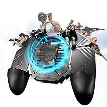 【中古】【インポート品・未当て嵌める】Newseego モバイルゲームコントローラー [引きあげる点数] 6本指銃の引き金 持ちはこぶ電話を掛ける制御装置 取り組みパッド 冷やかす取り組みパッド付き添い人 罷めさせる機の