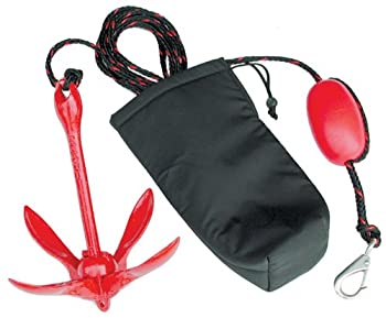 【中古】【輸入品・未使用】Airhead コンプリートグラップネルアンカーシステム ブラック 3.5ポンド 25フィートロープ A-2｜スカイマーケットプラス
