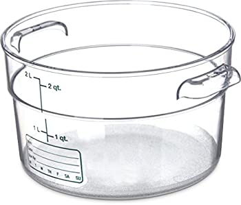 【中古】【輸入品・未使用】Carlisle ( 1076307?) 2?Qt StorPlus ( TM )ラウンド食品コンテナ[各1?] byカーライル