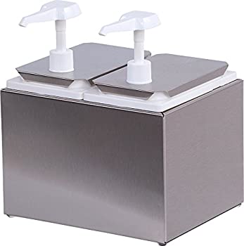 【中古】【インポート品・未当て嵌める】エコノミーポンプディスペンサー 2連 38502/62-6468-33