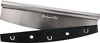 【中古】【輸入品・未使用】(Regular) - Chequered Chef Pizza Cutter Sharp Rocker Blade With Cover. Heavy Duty Stainless Steel. Best Way To Cut Pizzas And More. Dis