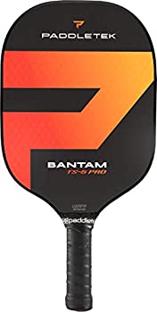 【中古】【インポート品・未当てはめる】Paddletek Bantam TS-5 プロピックルボールパドル 軽さ 薄型手持ち部分 赤いこと