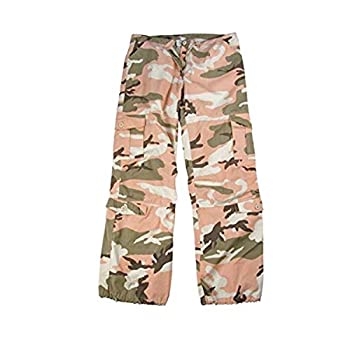 【中古】【輸入品・未使用】（ロスコ） ROTHCO レディース　ヴィンテージ　ファイティングパンツ〔3396〕 (XL%ｶﾝﾏ% ピンクカモ)